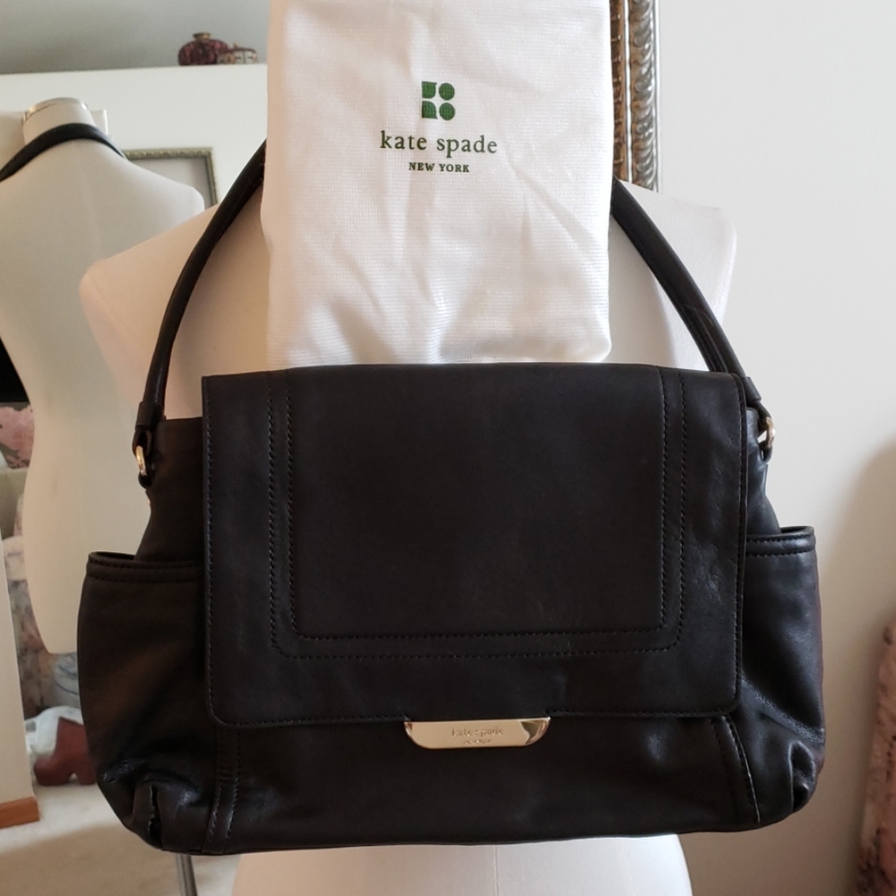 Kate Spade Black Leather Shoulder bag